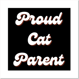 Cat Parent Retro Posters and Art